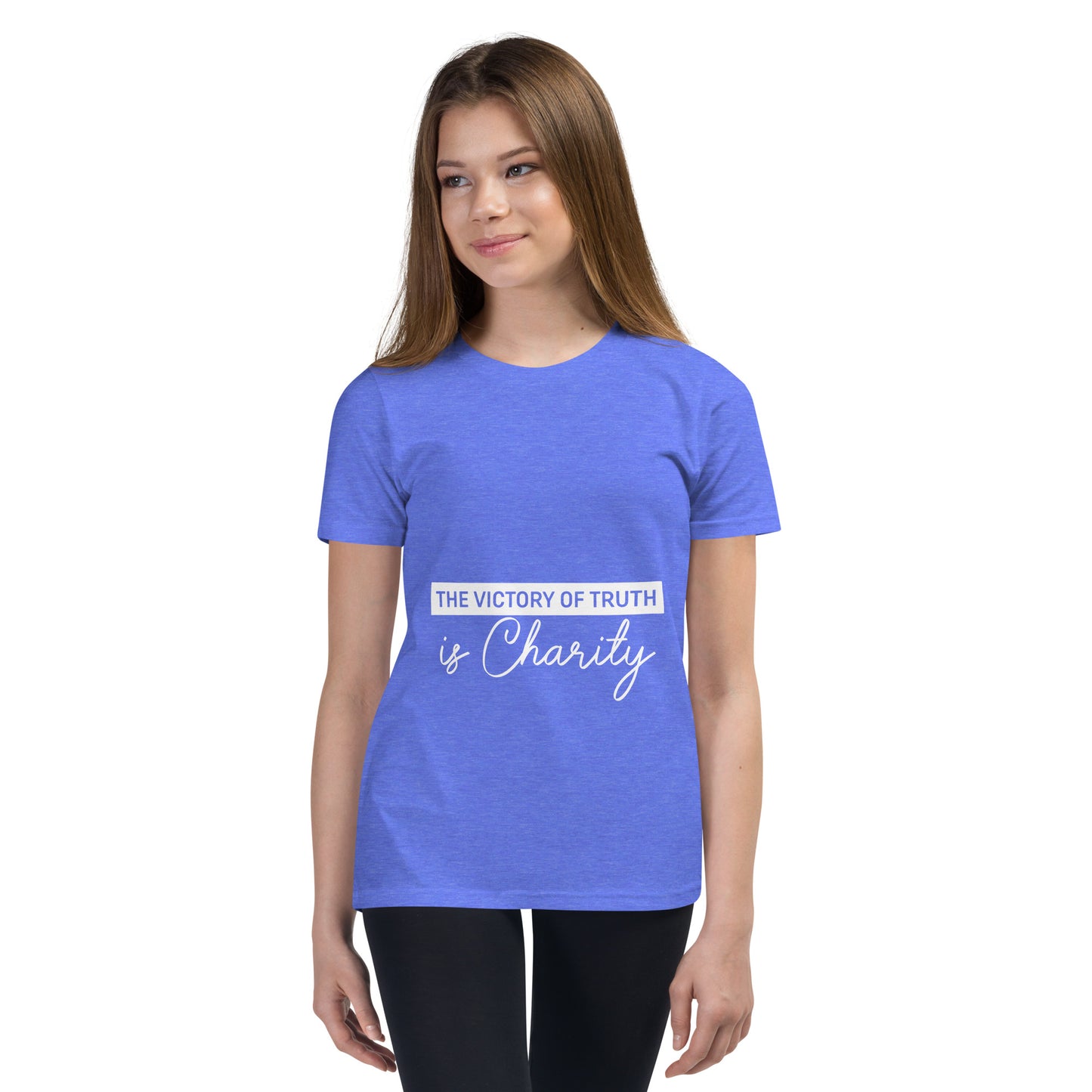 The Victory of Truth is Charity Children's Christian t-Shirt