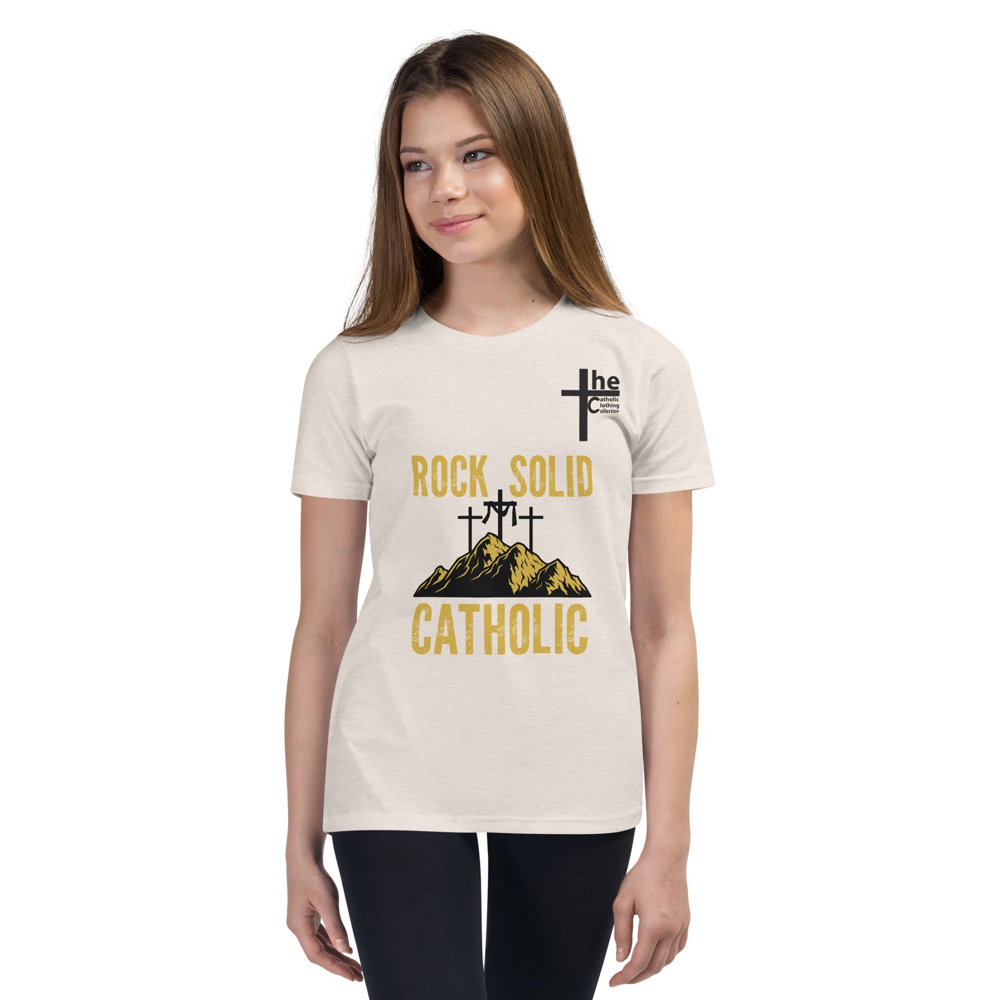 Rock Solid Catholic Children's t-Shirt