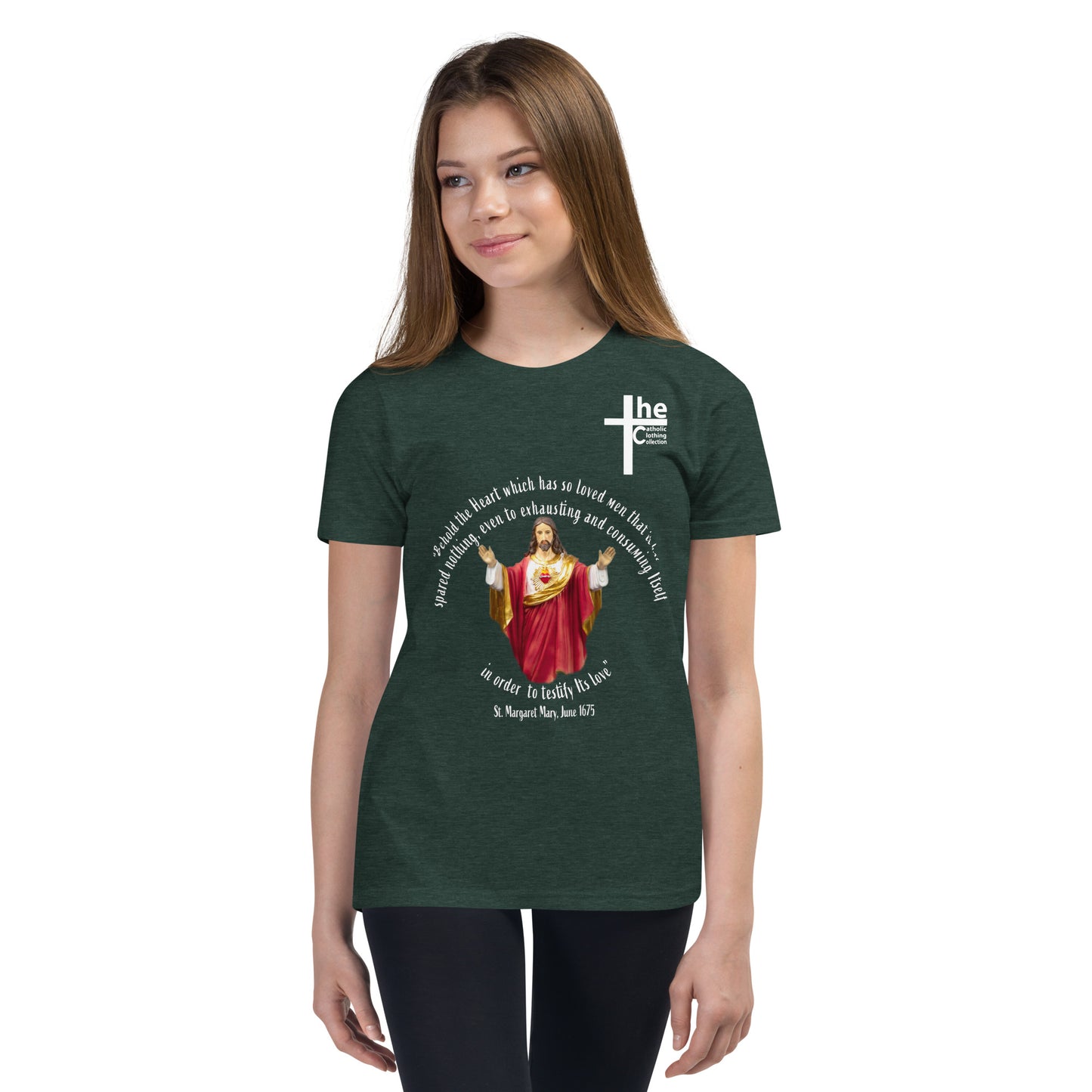 Sacred Heart of Jesus - St Margaret Mary 1675 Children's t-Shirt