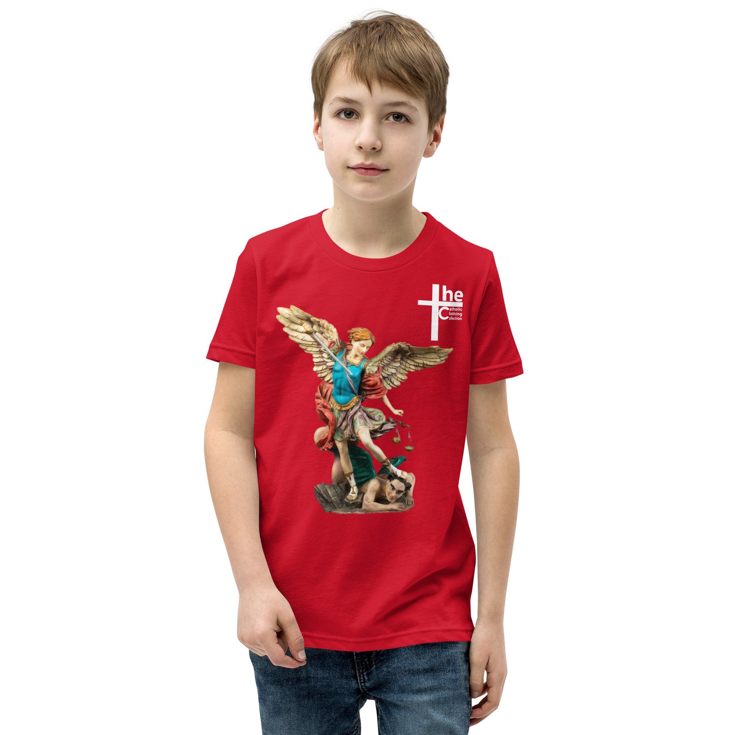 St Michael Archangel (colour) Children's t-Shirt