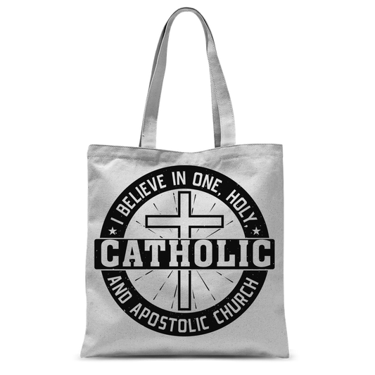 I Believe in One, Holy, Catholic and Apostolic Church Classic Sublimation Tote Bag