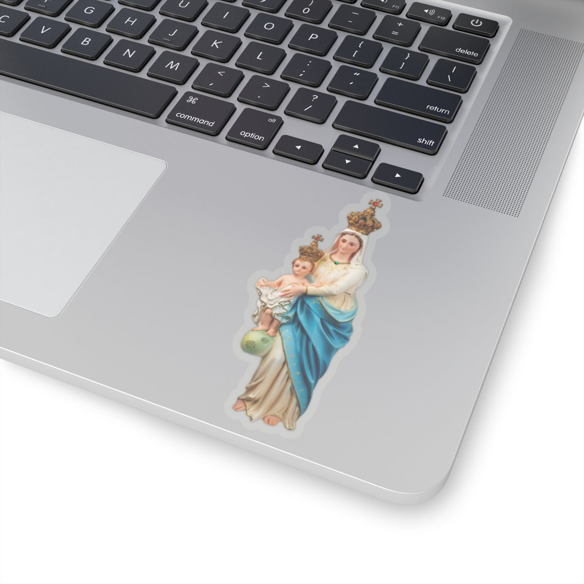 Mary and Jesus Kiss-Cut Stickers