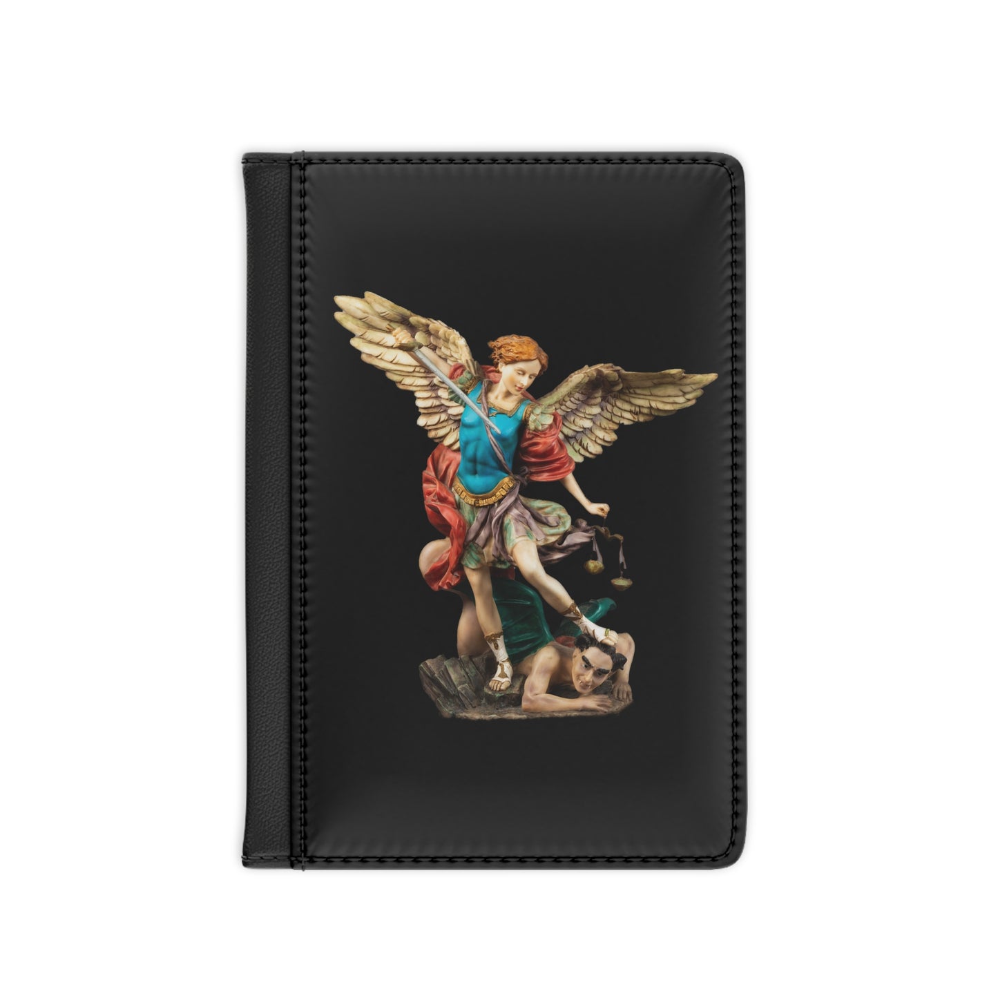 St Michael Archangel (Colour) Passport Cover