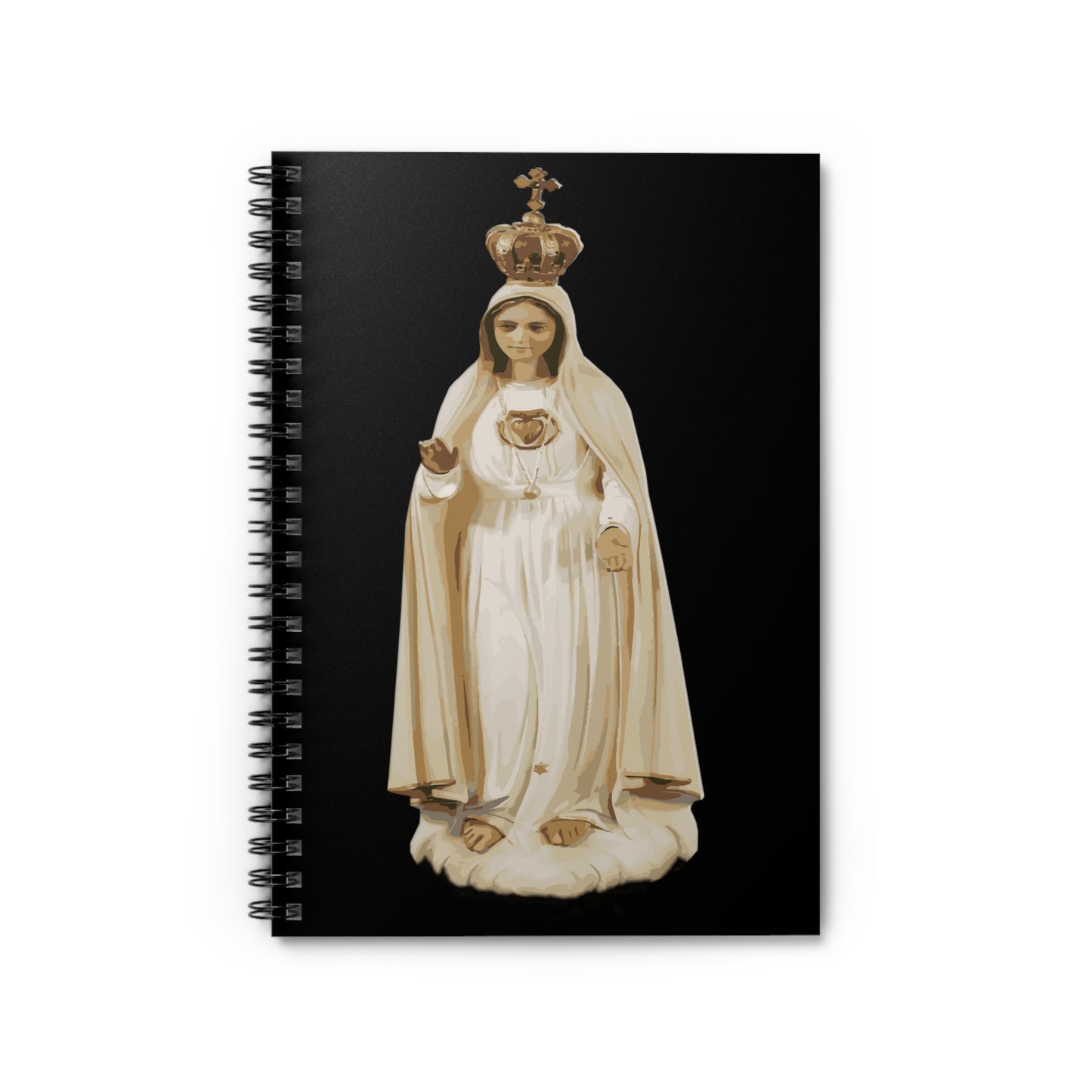 Our Lady of Fatima Spiral Notebook - Ruled Line