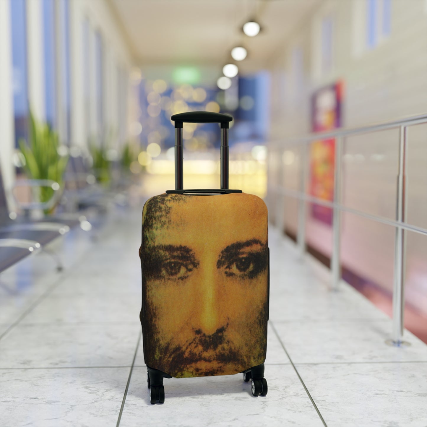 Face of Jesus Luggage Cover