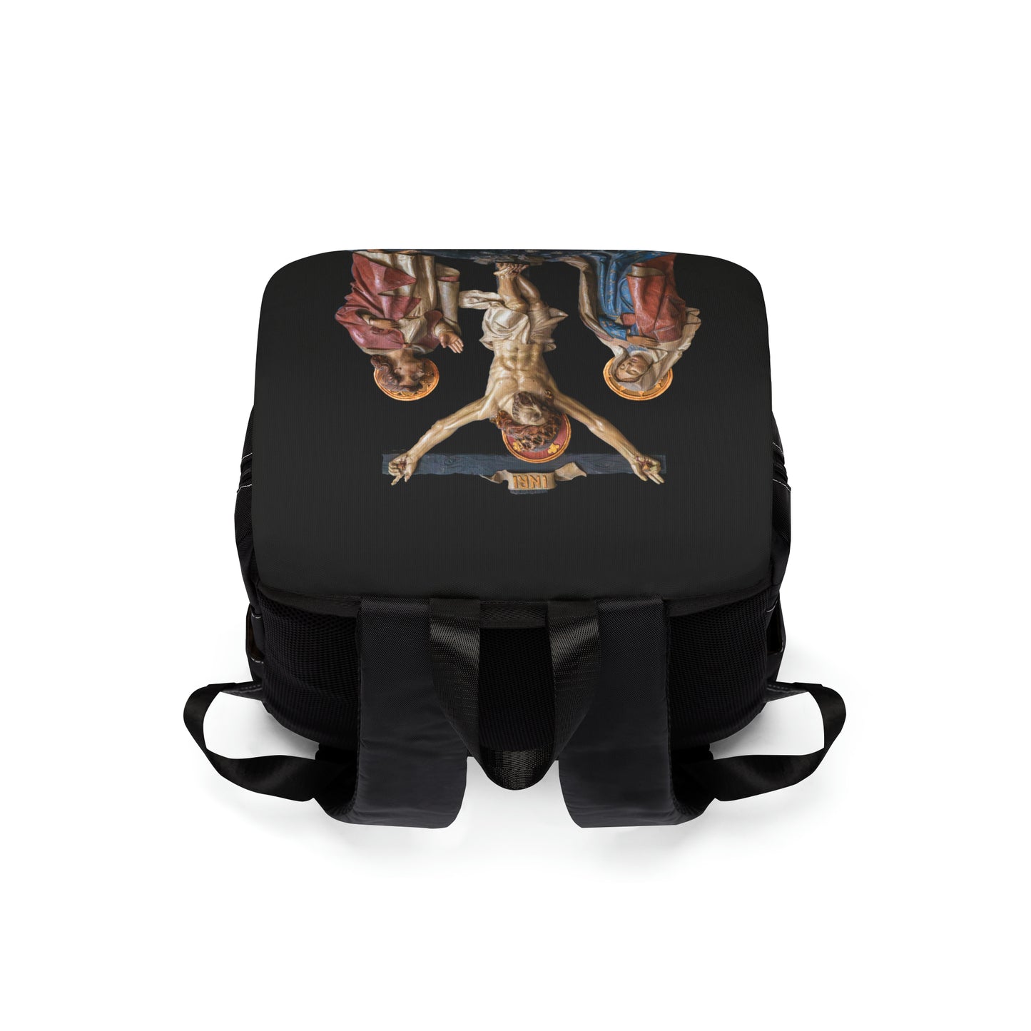 Crucifixion Scene Casual Shoulder Backpack