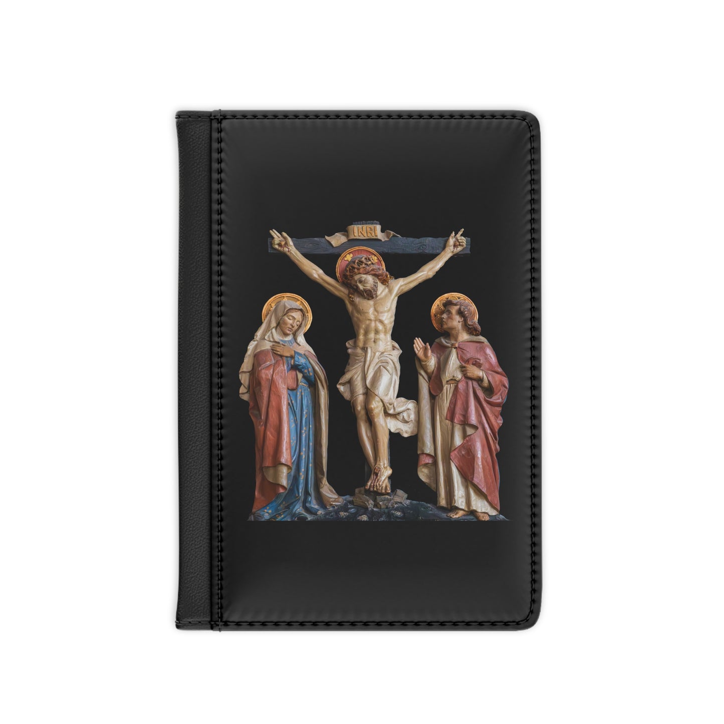 Crucifixion Scene Passport Cover