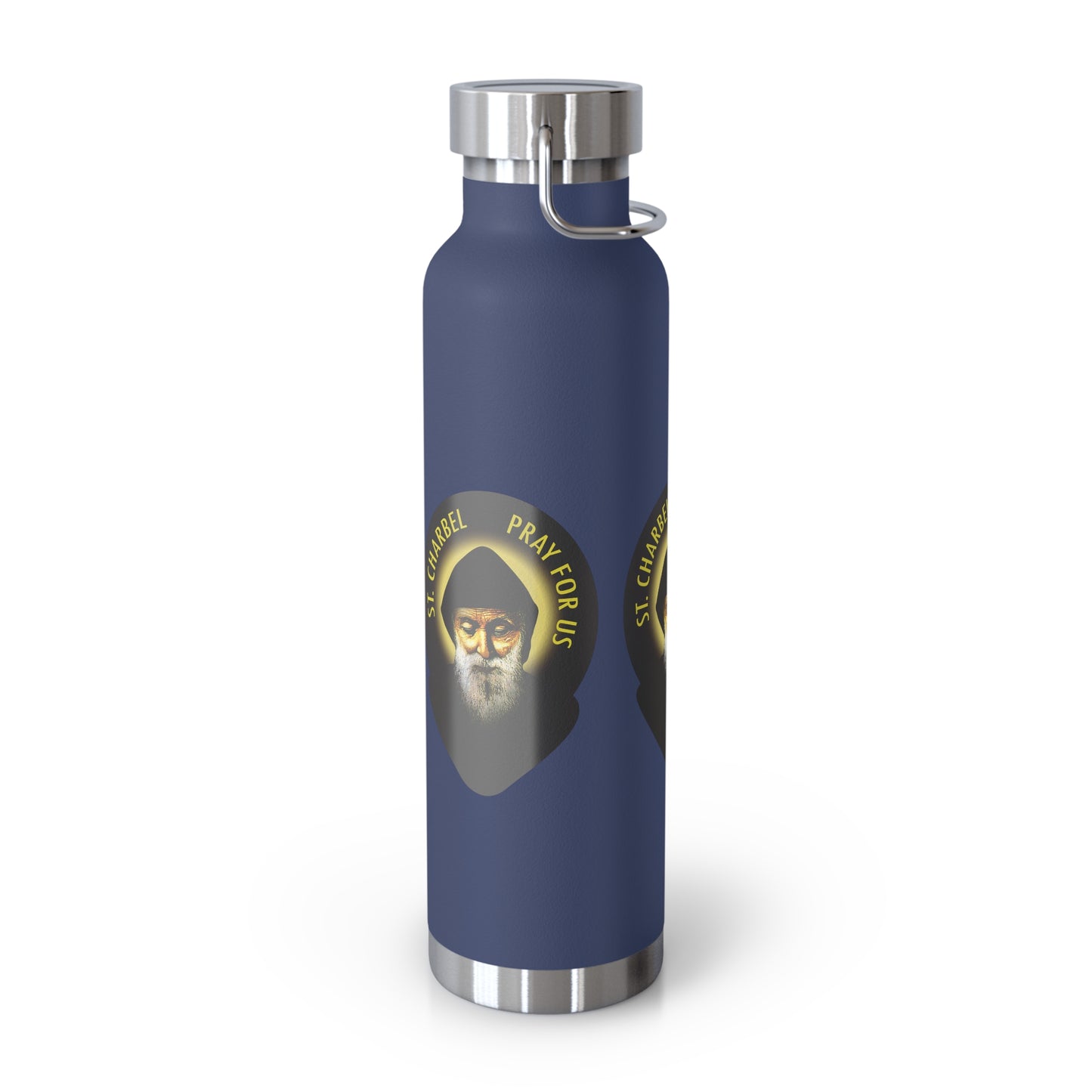 St Charbel Copper Vacuum Insulated Bottle, 22oz