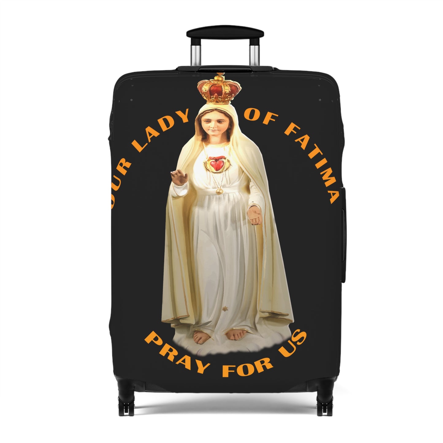 Our Lady of Fatima Pray for Us Luggage Cover