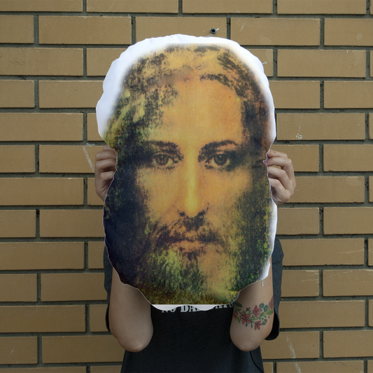 Face of Jesus Giant Face Cushion