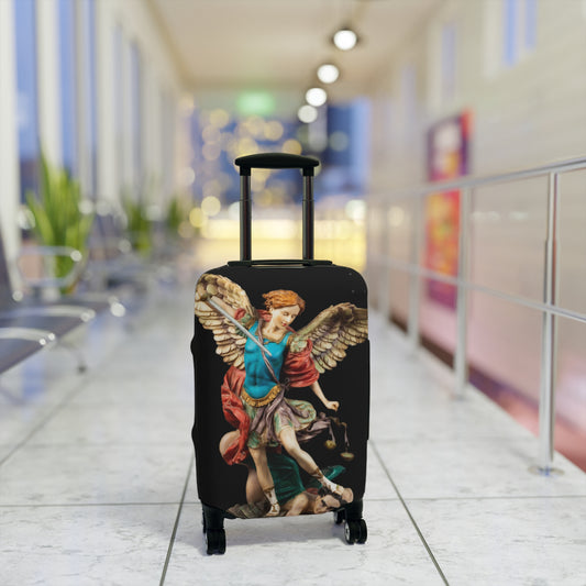 St Michael Archangel Luggage Cover