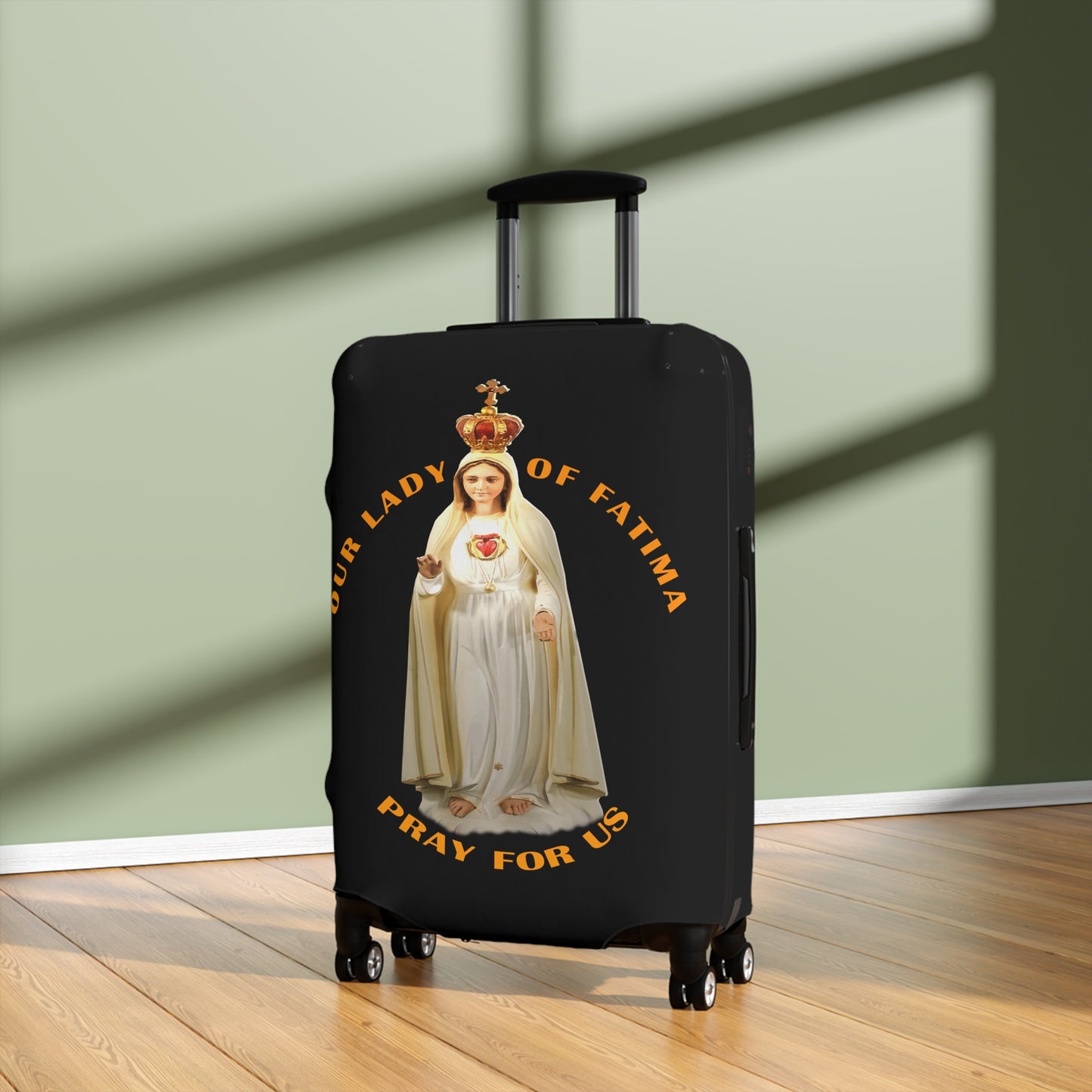 Our Lady of Fatima Pray for Us Luggage Cover