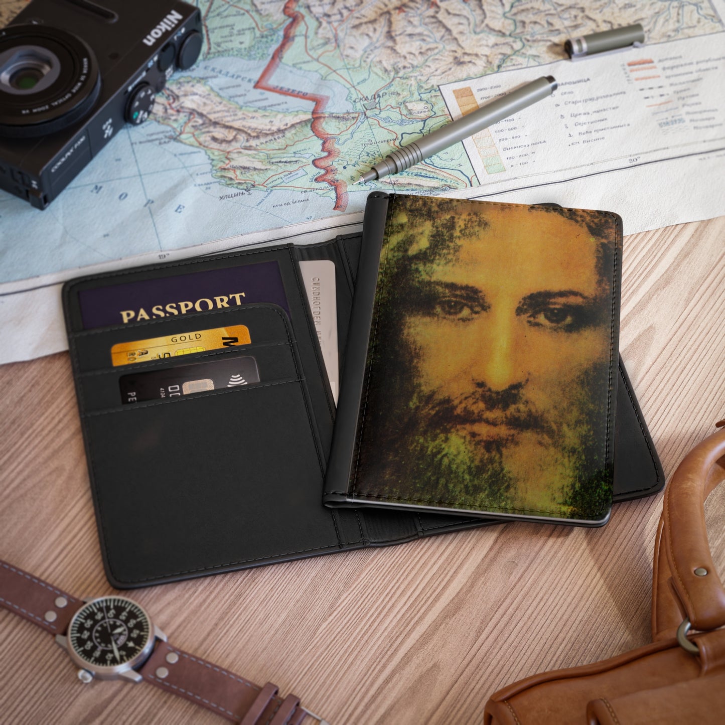 Face of Jesus Passport Cover