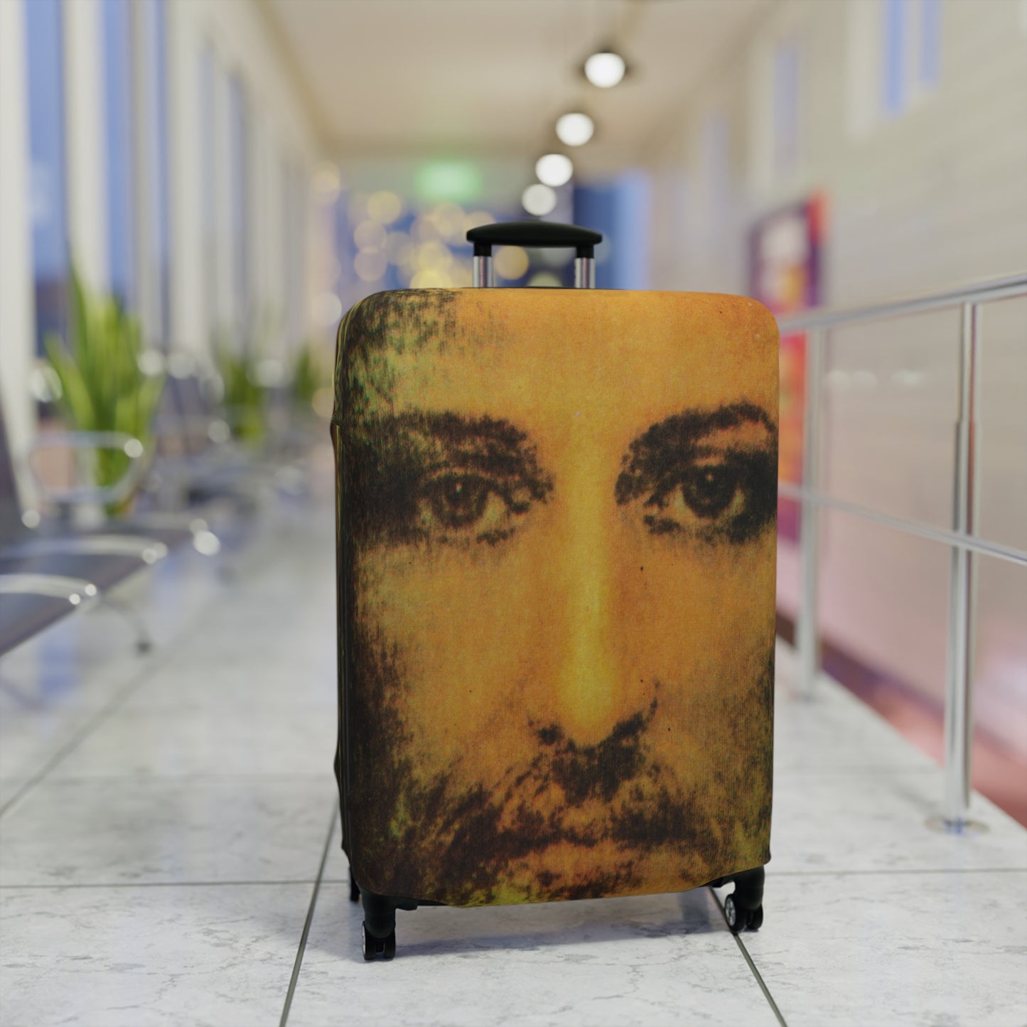 Face of Jesus Luggage Cover