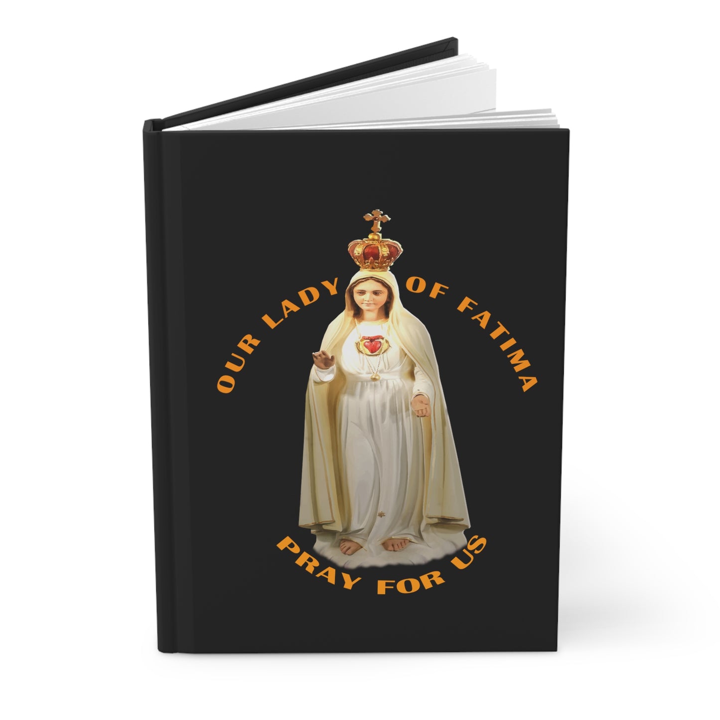 Our Lady of Fatima Pray for Us Hardcover Journal Matte