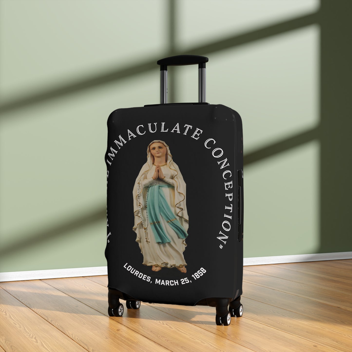 "I Am the Immaculate Conception" - Lourdes, France March 25, 1858 Luggage Cover