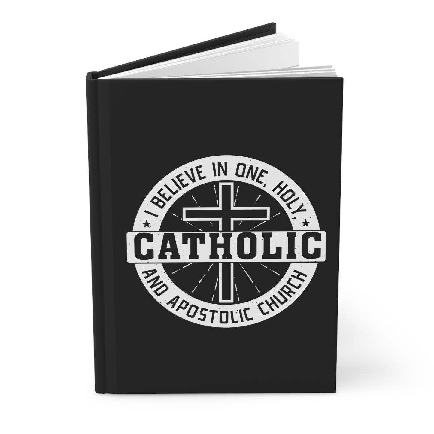 I Believe in One, Holy, Catholic and Apostolic Church Hardcover Journal Matte