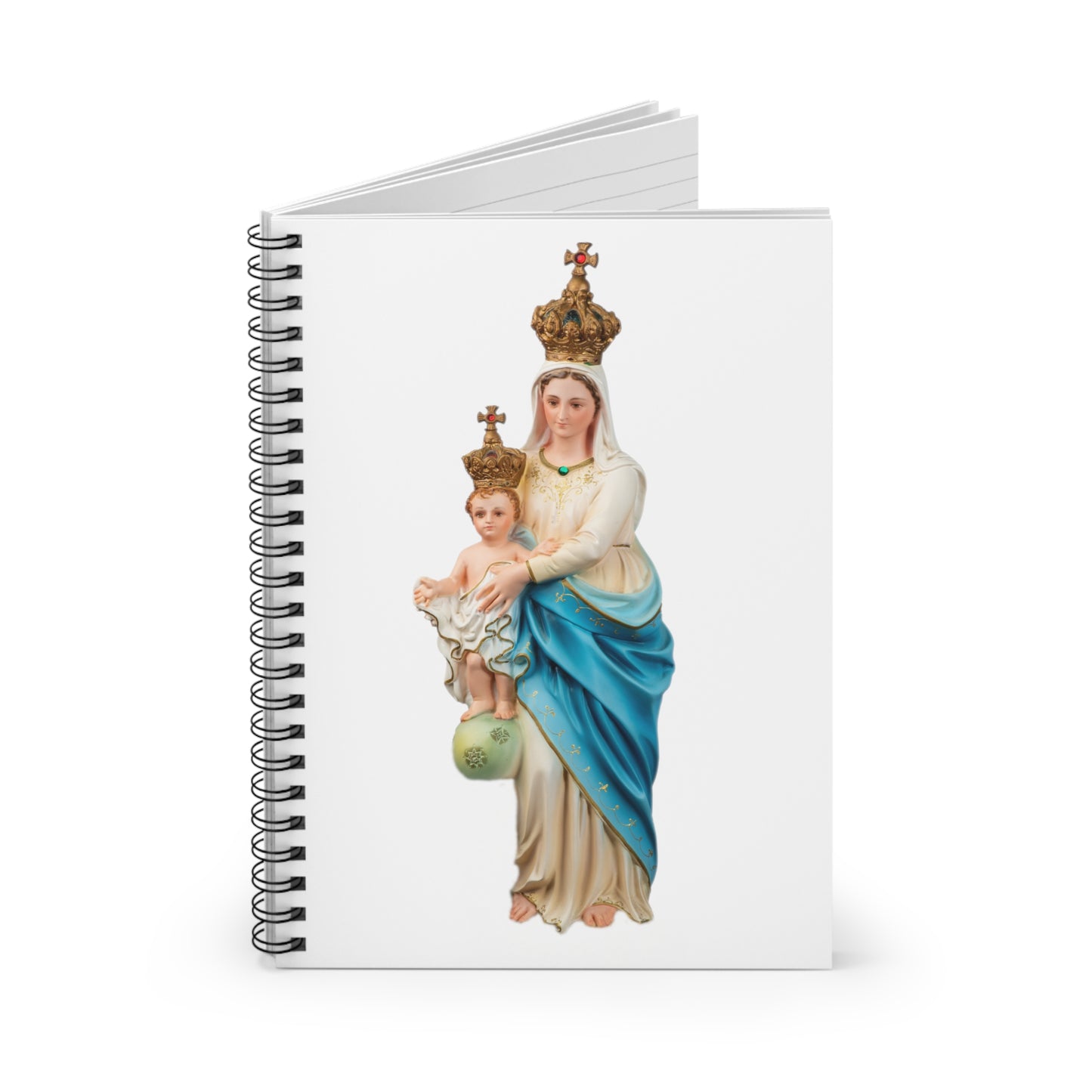 Jesus and Child Jesus Spiral Notebook - Ruled Line