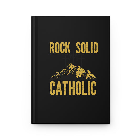 Rock Solid Catholic Hardcover Journal Matte