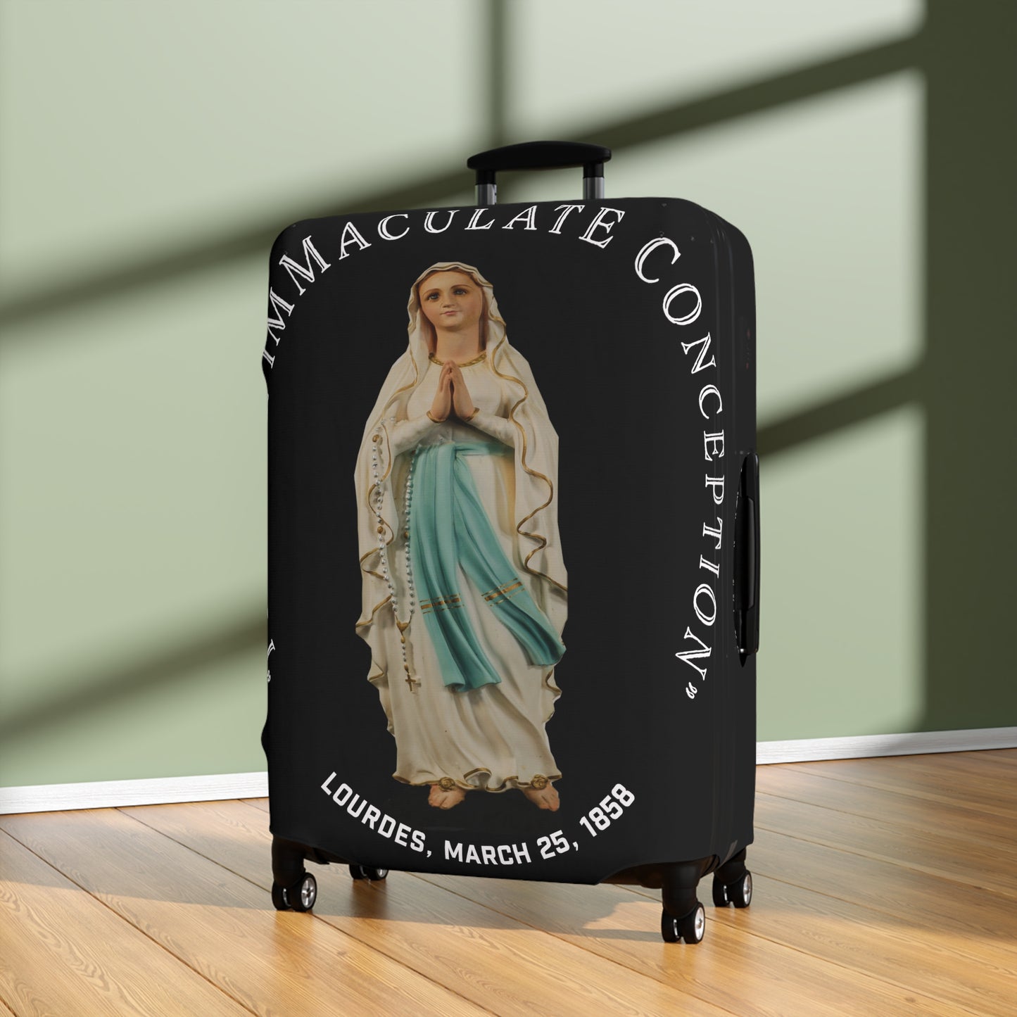 "I Am the Immaculate Conception" - Lourdes, France March 25, 1858 Luggage Cover