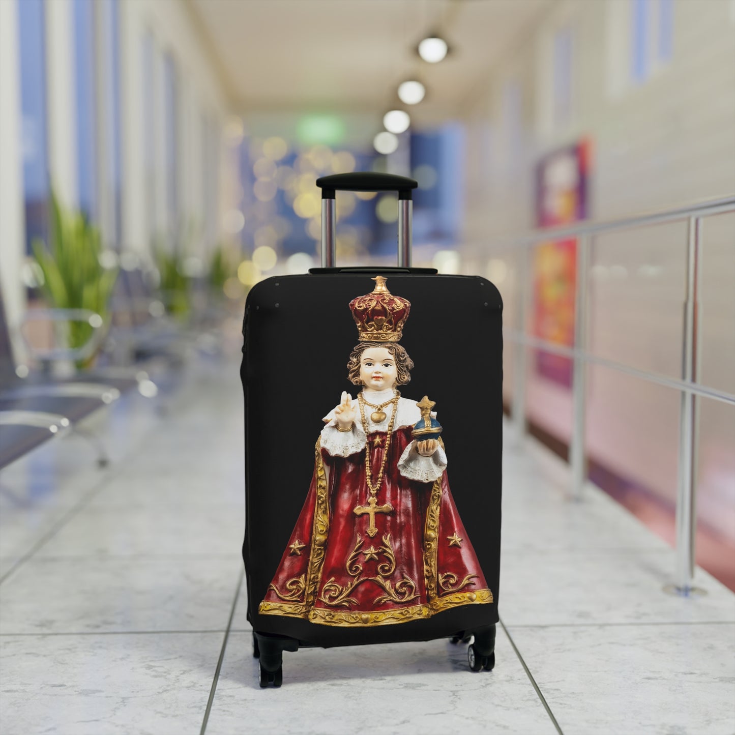 Infant of Prague Luggage Cover