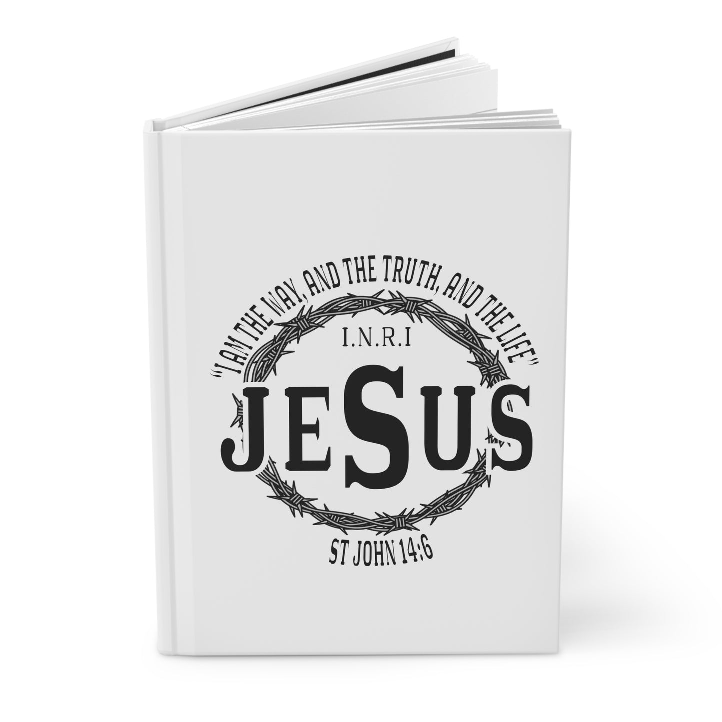 Jesus the Way John 14:6 Hardcover Journal Matte