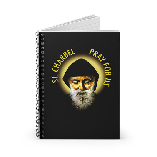 St Charbel Spiral Notebook - Ruled Line