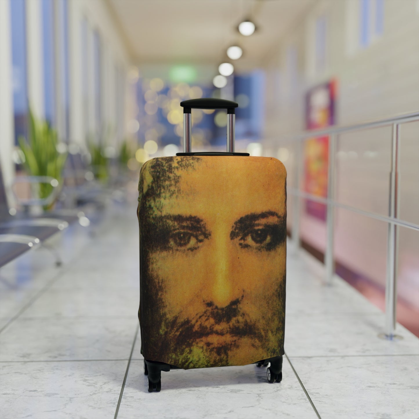 Face of Jesus Luggage Cover