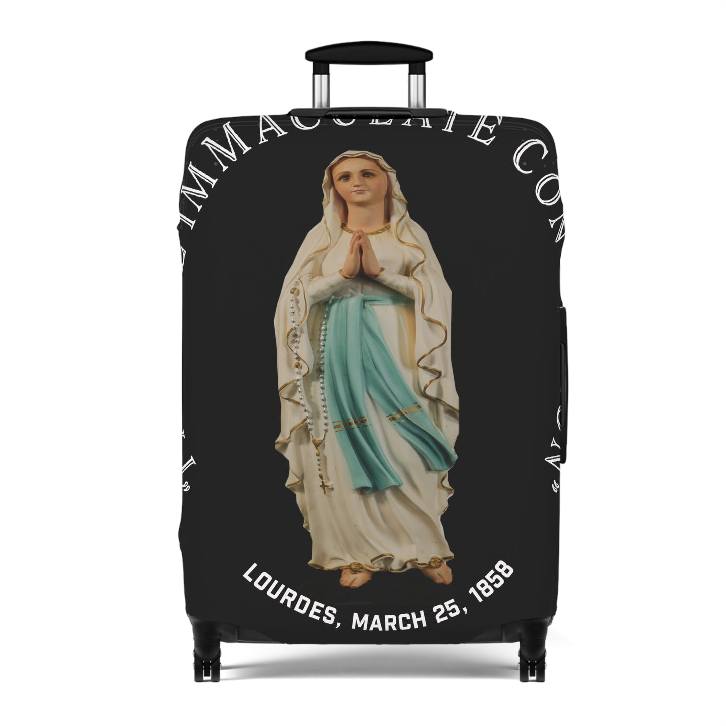 "I Am the Immaculate Conception" - Lourdes, France March 25, 1858 Luggage Cover