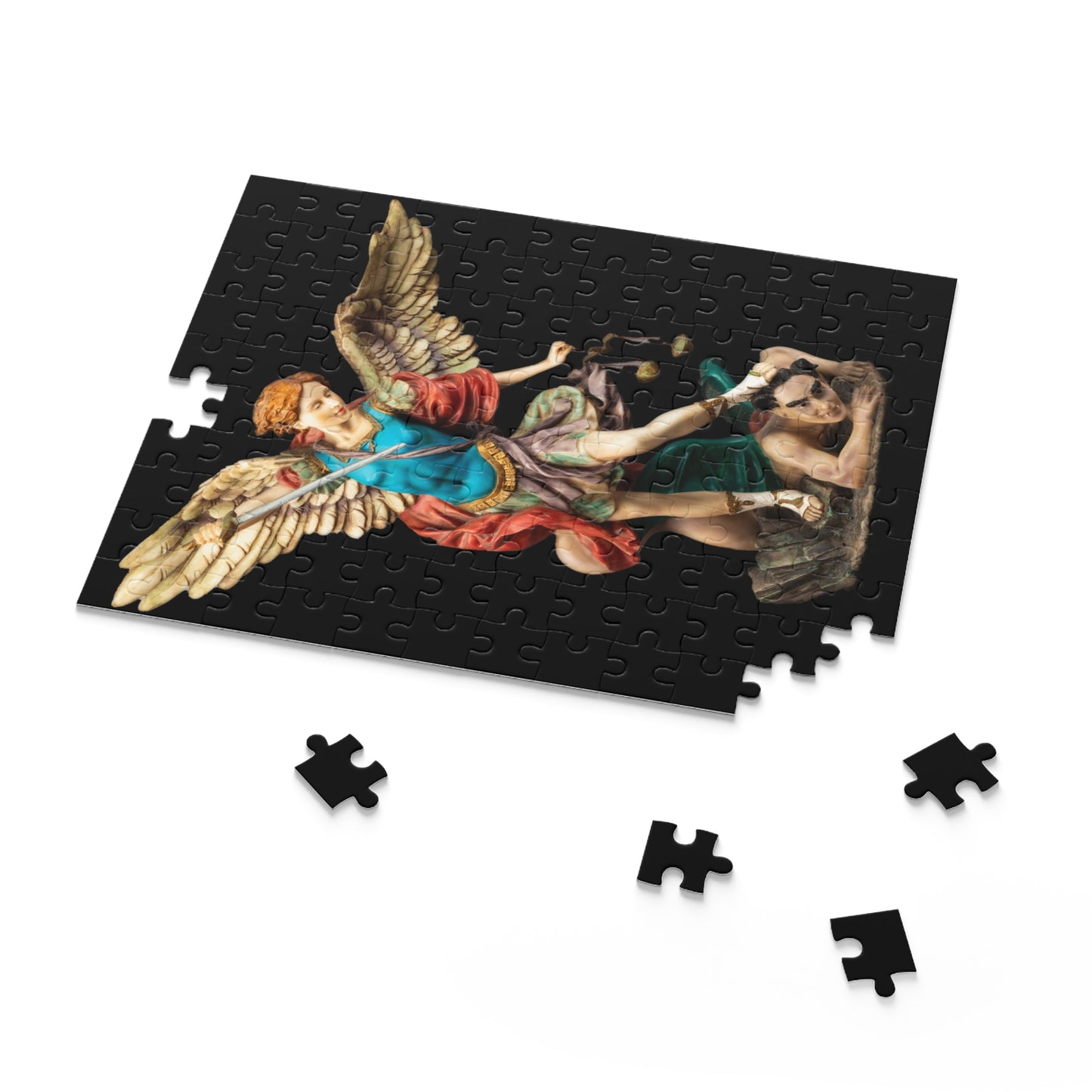 St Michael Archangel Colour Puzzle (120, 252, 500-Piece)