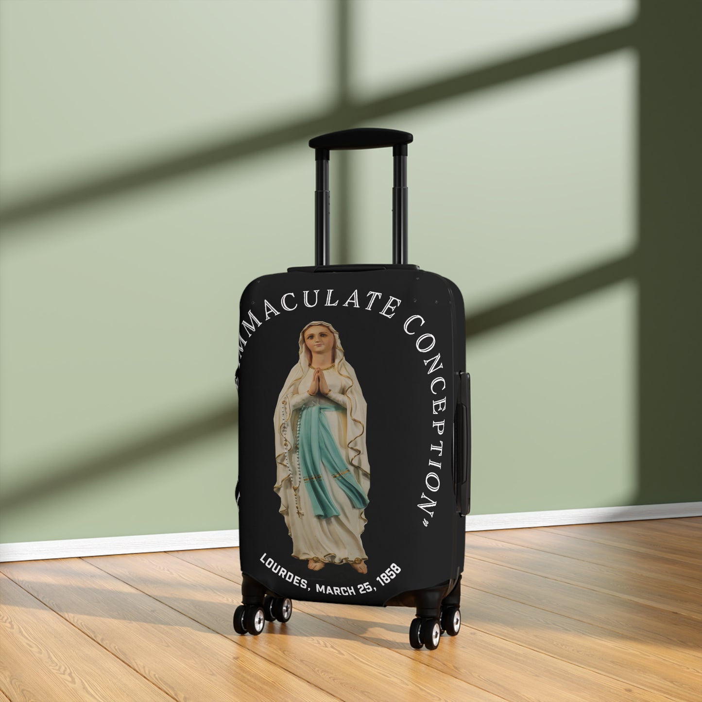 "I Am the Immaculate Conception" - Lourdes, France March 25, 1858 Luggage Cover