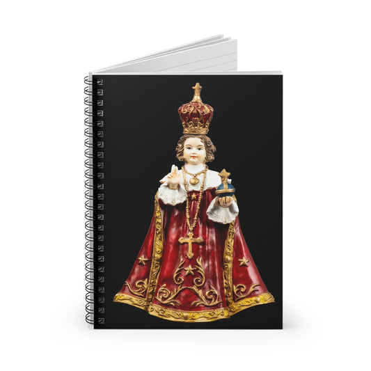 Infant of Prague Spiral Notebook - Ruled Line