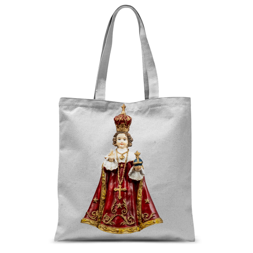 Infant of Prague Sublimation Tote Bag