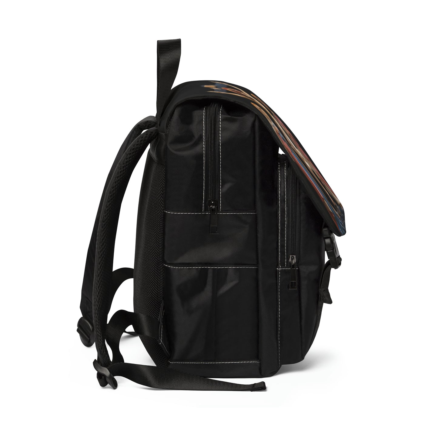 Crucifixion Scene Casual Shoulder Backpack