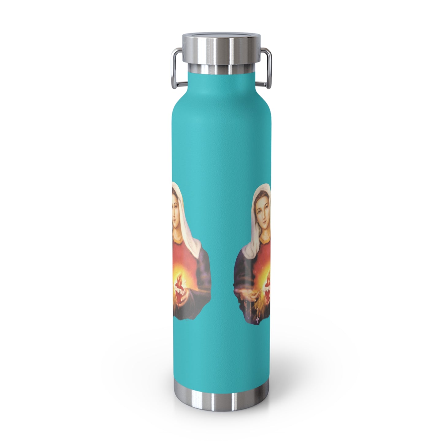 Immaculate Heart of Mary Copper Vacuum Insulated Bottle, 22oz