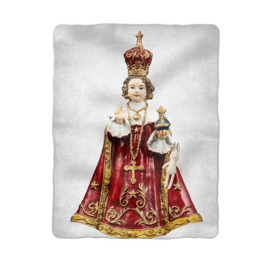 Infant of Prague Baby Blanket