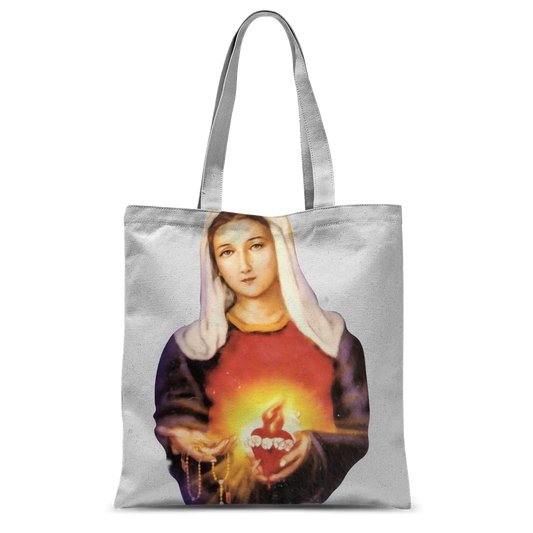 Immaculate Heart of Mary / Sacred Heart of Jesus Classic Sublimation Tote Bag
