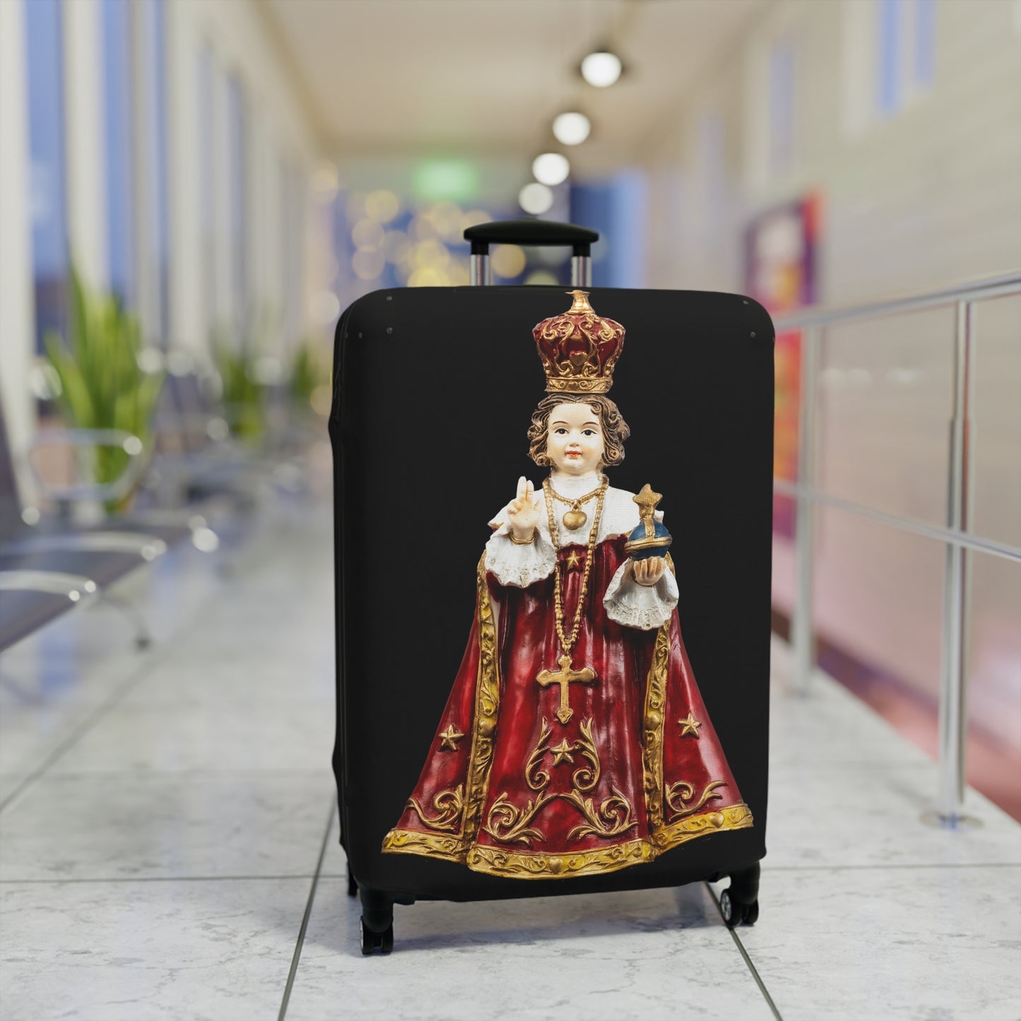 Infant of Prague Luggage Cover