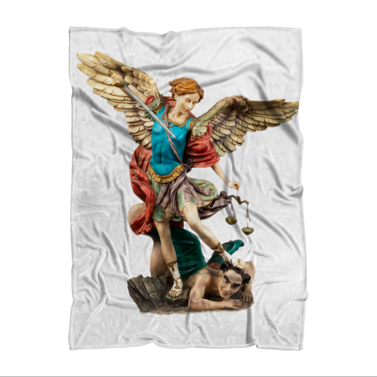 St Michael Archangel Premium Adult Blanket