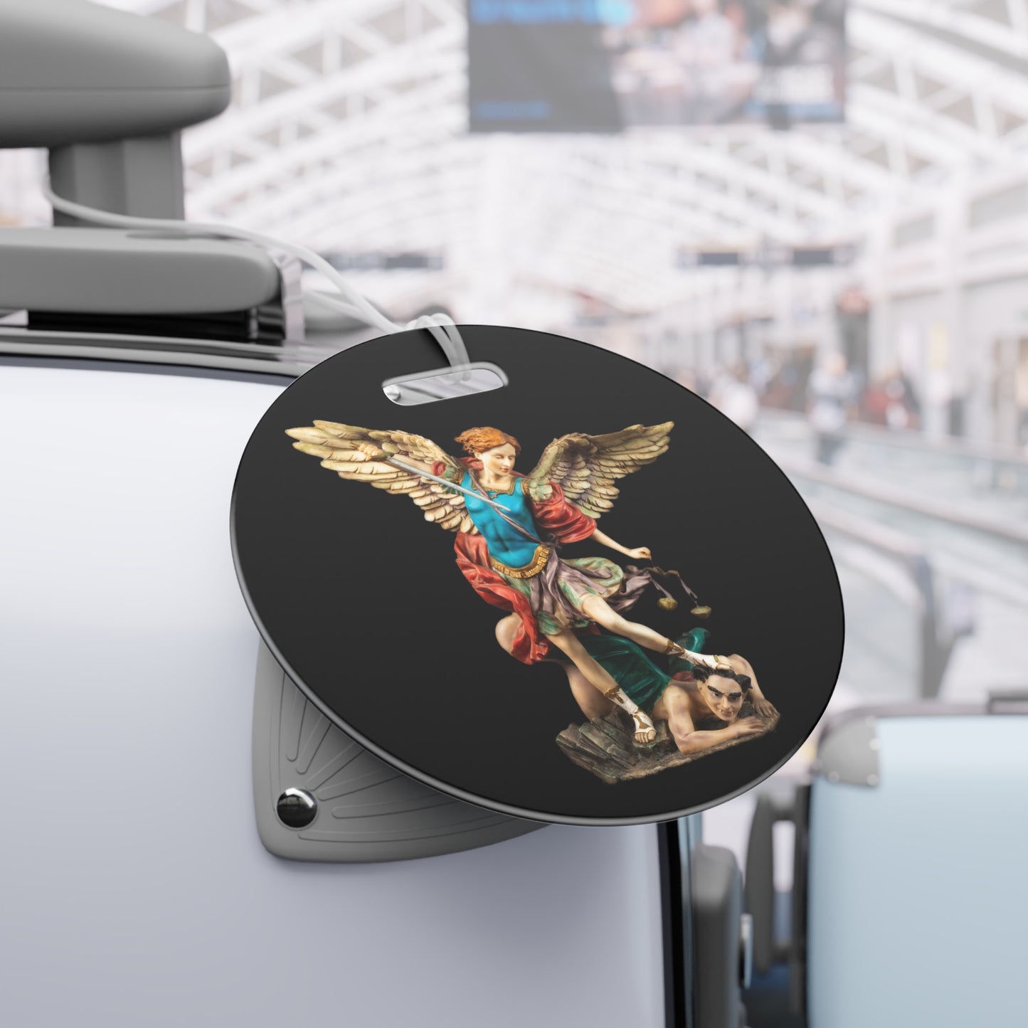 St Michael Archangel Luggage Tags
