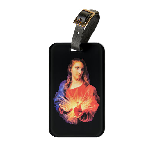 Sacred Heart of Jesus Luggage Tag
