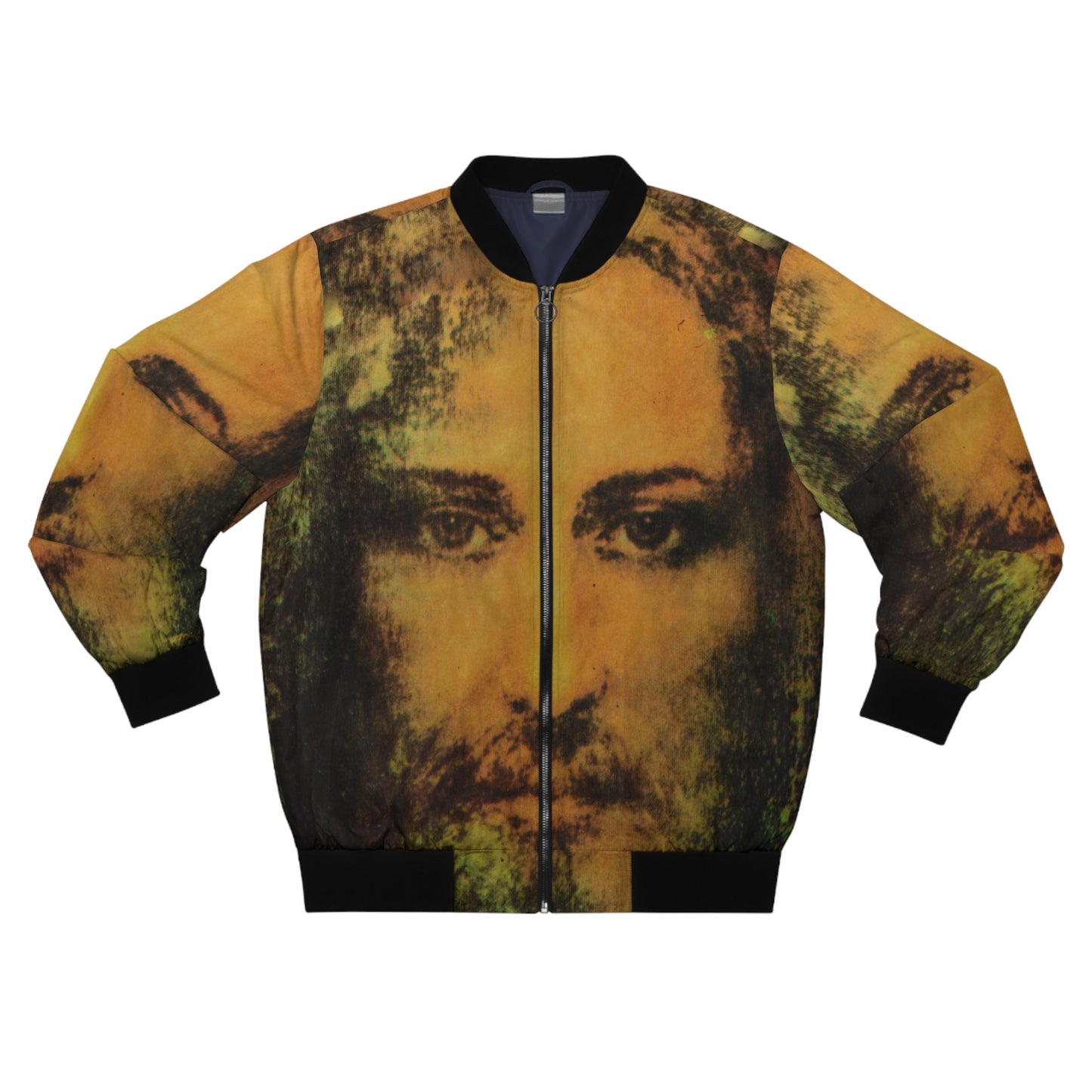 Face of Jesus Men's Bomber Jacket (AOP)