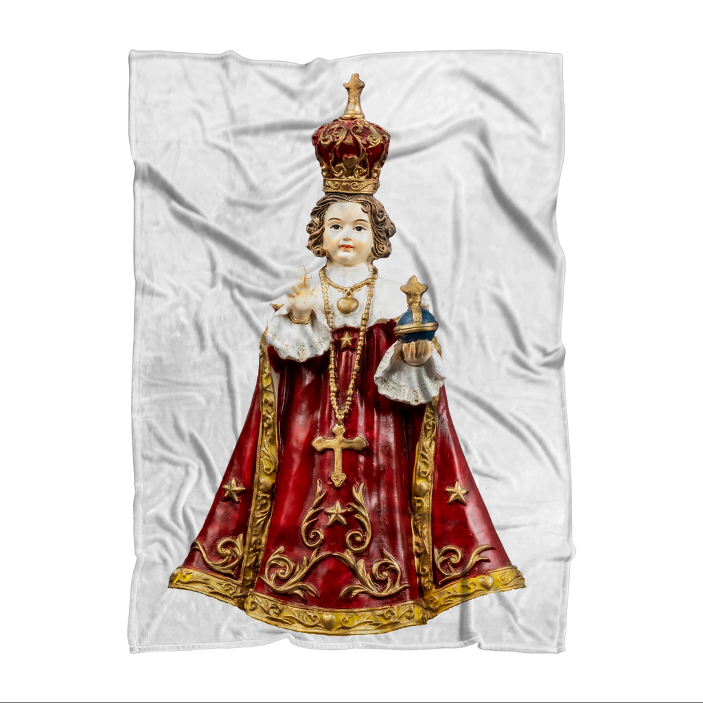 Infant of Prague Throw Blanket