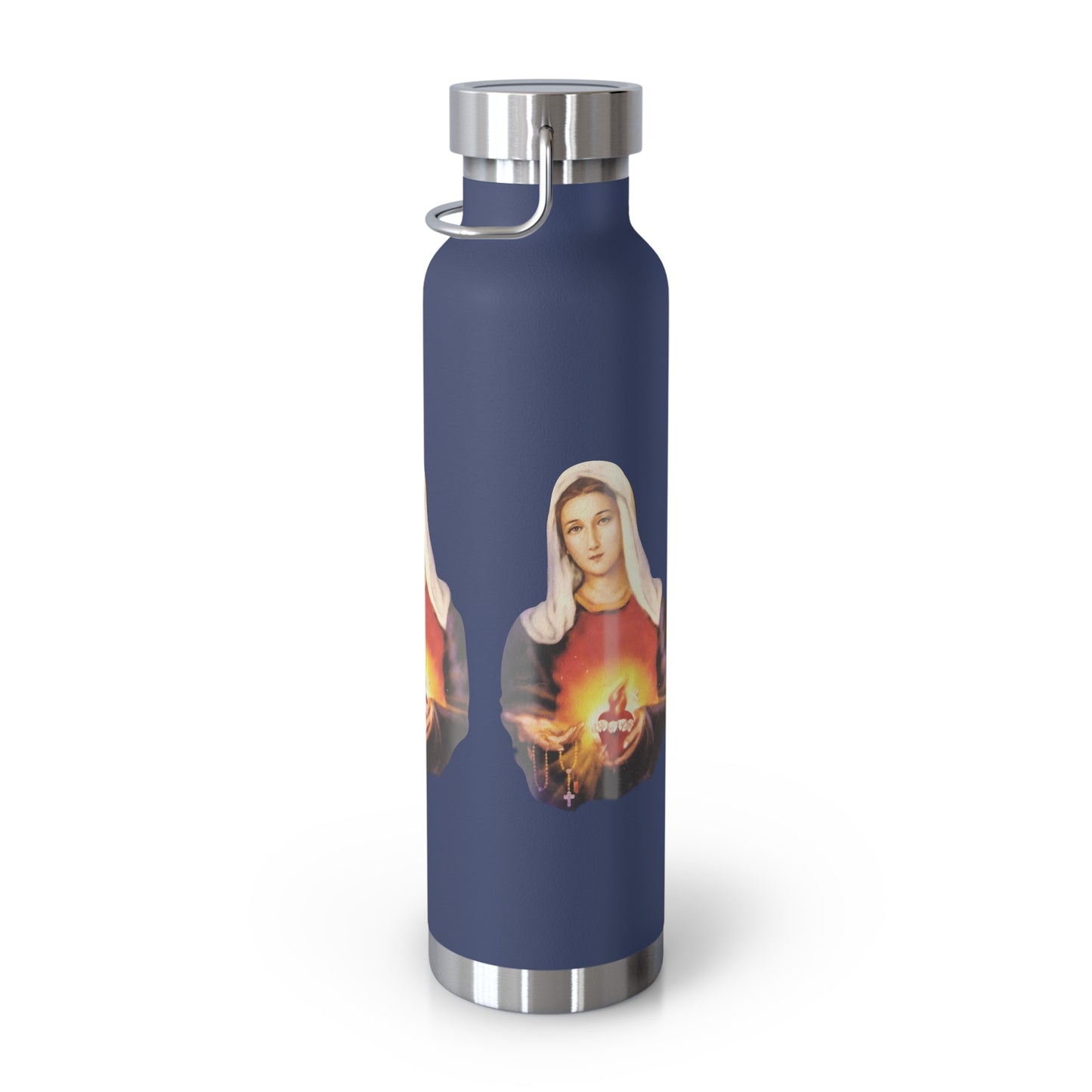 Immaculate Heart of Mary Copper Vacuum Insulated Bottle, 22oz