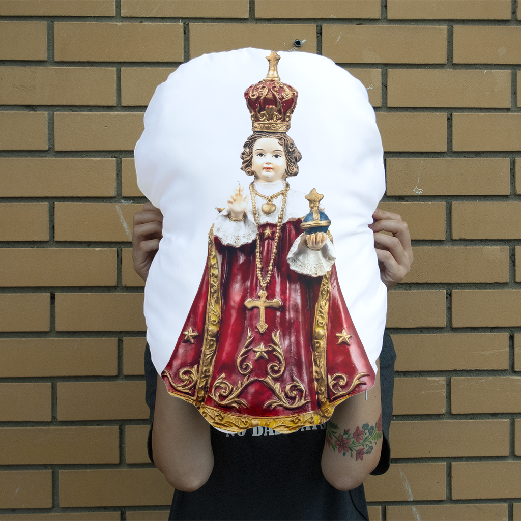 Infant of Prague Giant Face Cushion