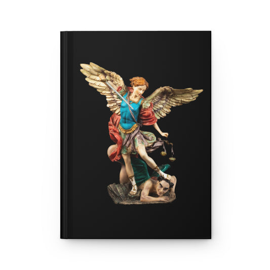 St Michael Archangel (Coloured) Hardcover Journal Matte