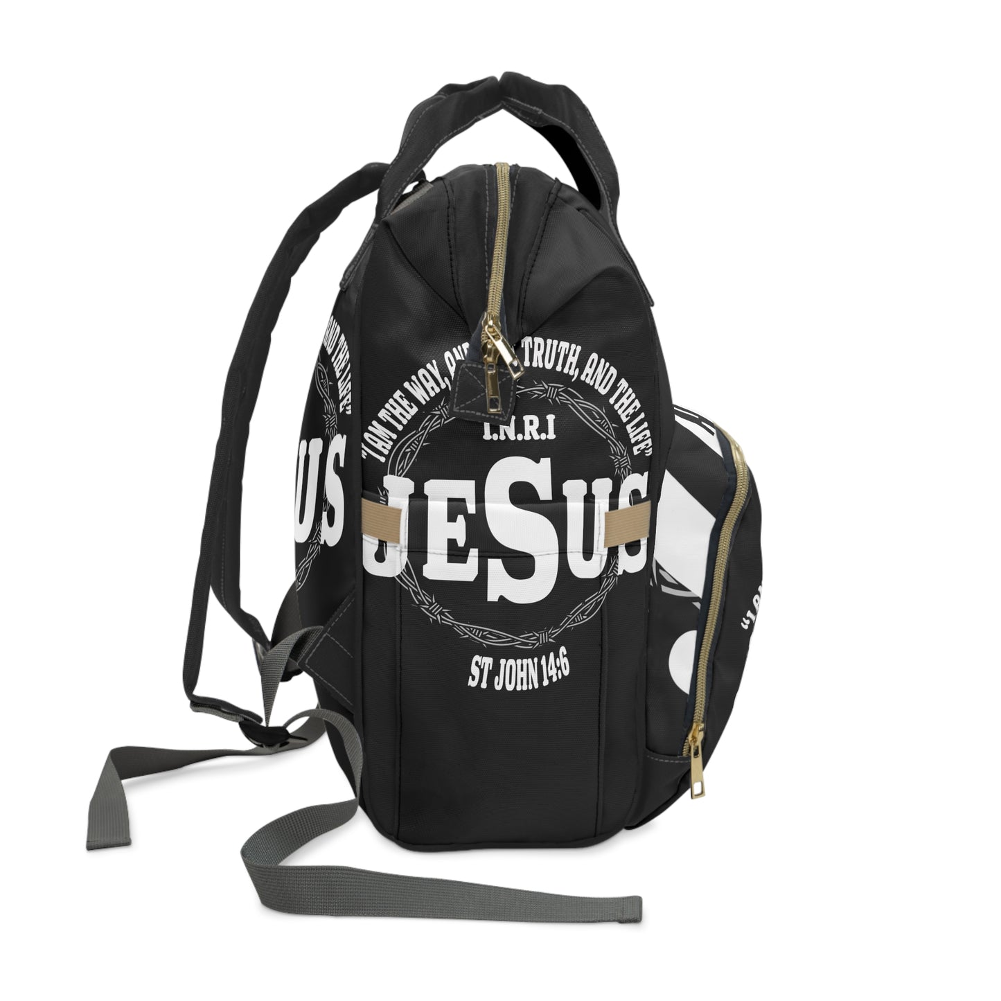 Jesus the Way John 14:6 Multifunctional Diaper Backpack