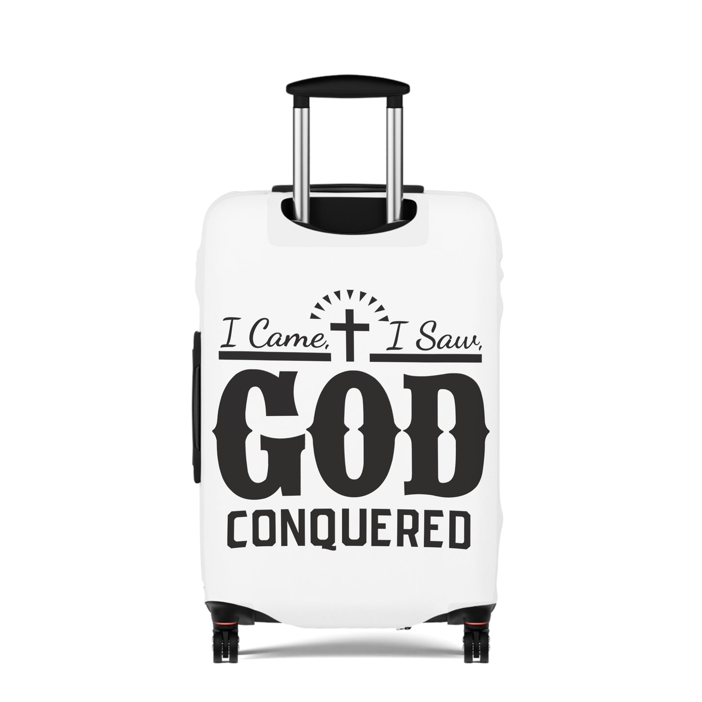 I came, I saw, God Conquered Luggage Cover