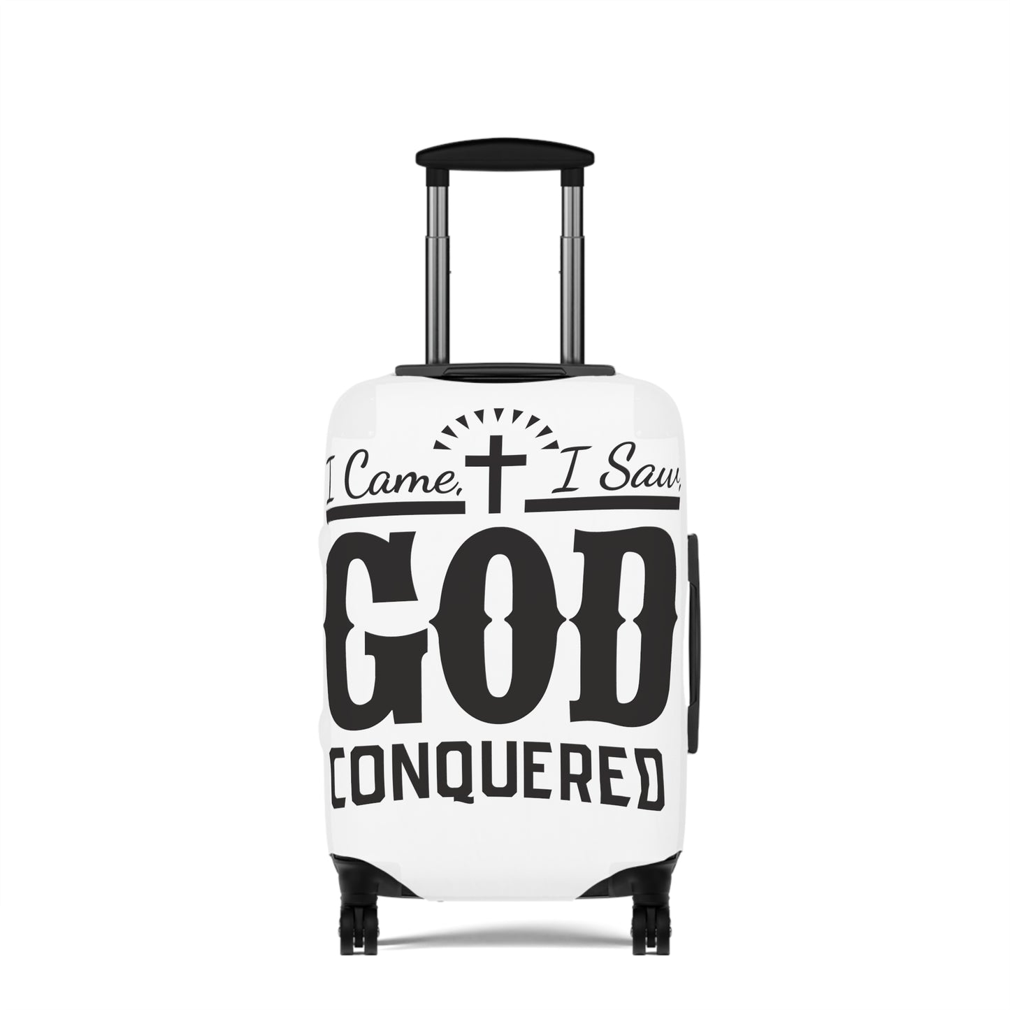 I came, I saw, God Conquered Luggage Cover