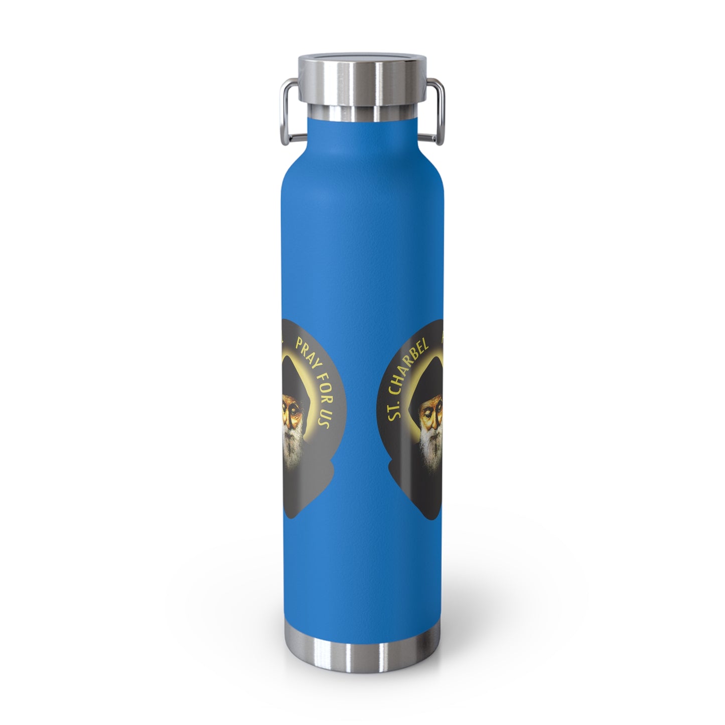 St Charbel Copper Vacuum Insulated Bottle, 22oz